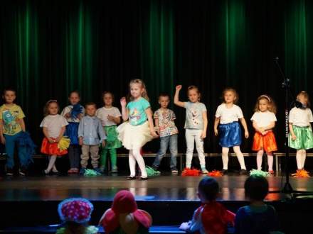 Występ dzieci z przedszkola