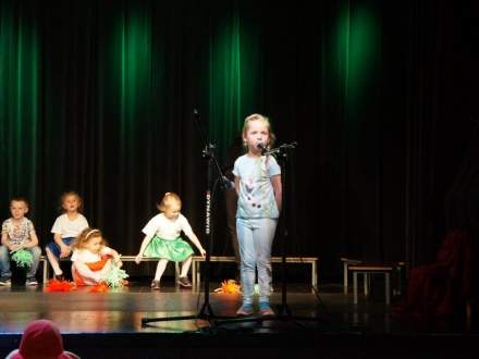 Występ dzieci z przedszkola