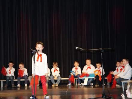 Występ dzieci z przedszkola