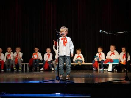 Występ dzieci z przedszkola