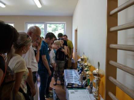 Delegacja z Gminy Gogolin w Zespole Szkół w Drogomyślu