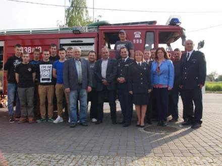 Spotkanie strażaków z OSP Bąków i strażaków z Vratimova