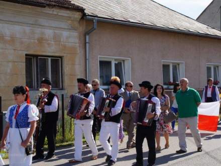 Pochód ulicami gminy