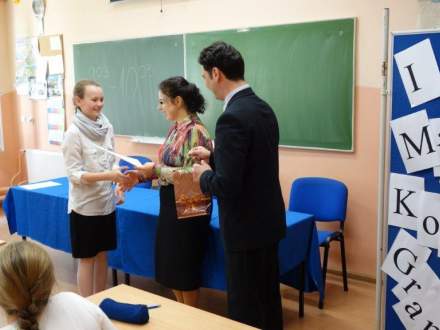 Międzygminny konkurs gramatyczny -rozdanie nagród