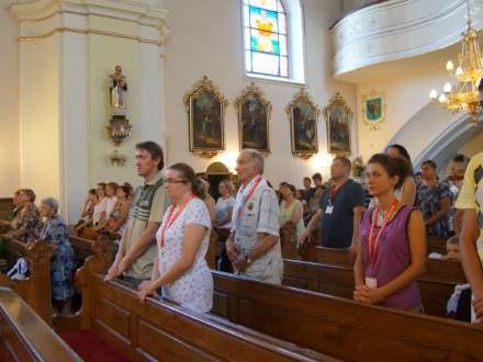 Msza Św. na rozpoczęcie pielgrzymki