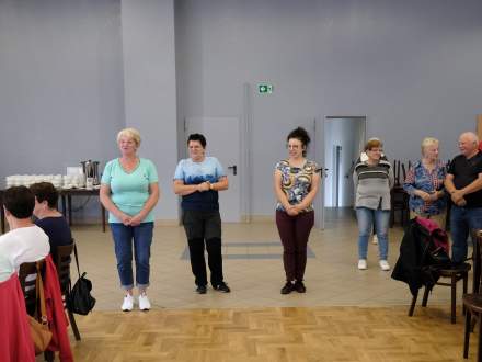 Marsz nordic walking w Pruchnej