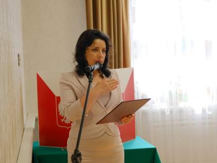 Złożenie ślubowania przez Burmistrz Strumienia Annę Grygierek