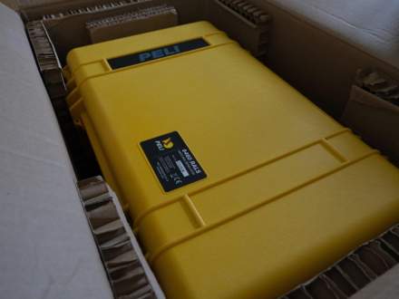 przenośny zestaw oświetleniowy akumulatorowy dla OSP Pruchna