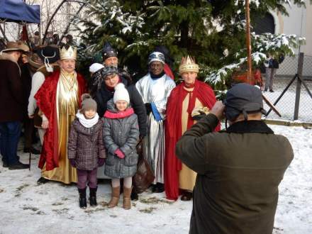 Trzej Królowie przybyli do Strumieńskiego Betlejem