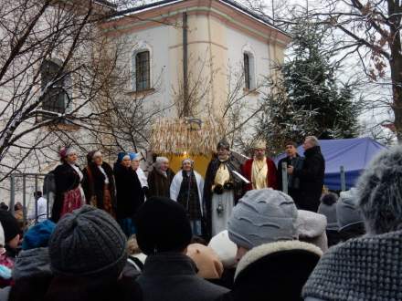 Trzej Królowie przybyli do Strumieńskiego Betlejem