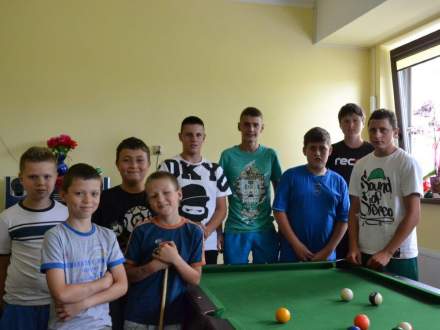 Zajęcia wakacyjne w świetlicy środowiskowej w Bąkowie