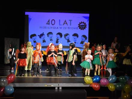 40 lat Przedszkola w Zbytkowie fot. Alina Wawrzyczek