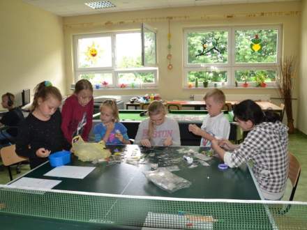 Zajęcia wakacyjne w świetlicy środowiskowej w Drogomyślu