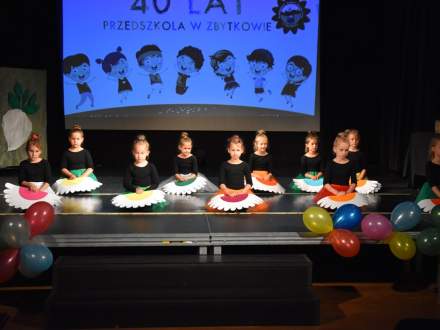 40 lat Przedszkola w Zbytkowie fot. Alina Wawrzyczek