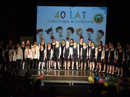 40 lat Przedszkola w Zbytkowie fot. Alina Wawrzyczek