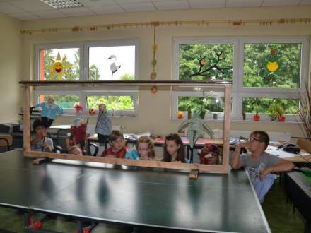 Zajęcia wakacyjne w świetlicy środowiskowej w Drogomyślu