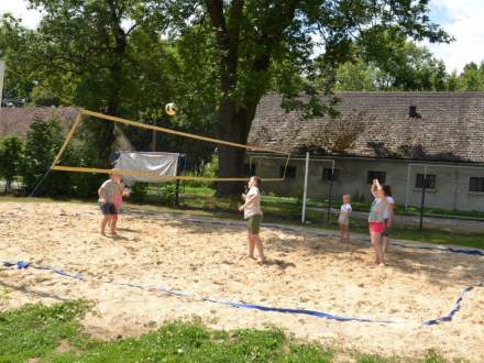 Zajęcia wakacyjne w świetlicy środowiskowej w Zabłociu