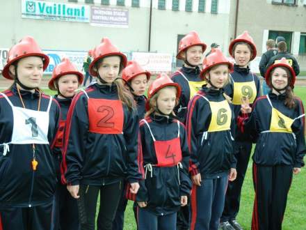 zawody sportowo-pożarnicze Młodzieżowych Drużyn Pożarniczych