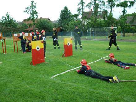 zawody sportowo-pożarnicze Młodzieżowych Drużyn Pożarniczych