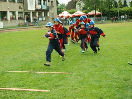 zawody sportowo-pożarnicze Młodzieżowych Drużyn Pożarniczych