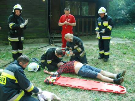 Manewry ratownicze OSP gminy Strumień