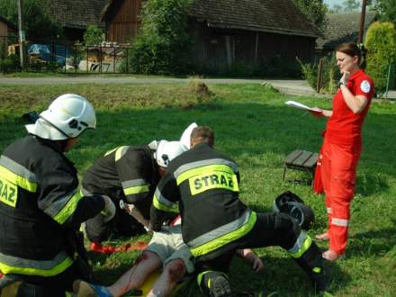 Manewry ratownicze OSP gminy Strumień