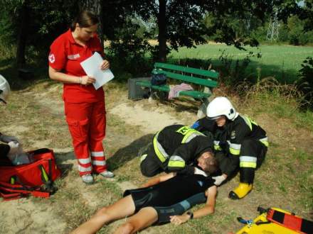 Manewry ratownicze OSP gminy Strumień