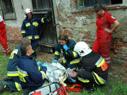 Manewry ratownicze OSP gminy Strumień