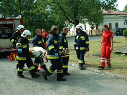 Manewry ratownicze OSP gminy Strumień