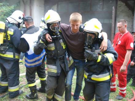 Manewry ratownicze OSP gminy Strumień