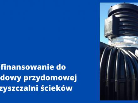 Dofinansowanie do budowy przydomowej oczyszczalni ścieków