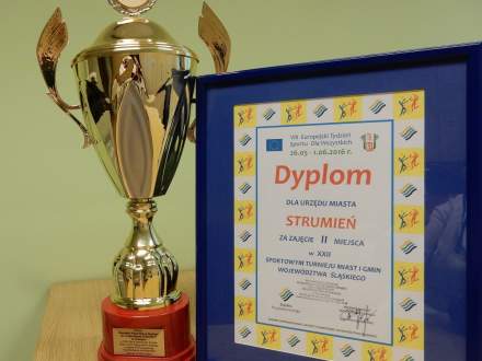 Drugie miejsce w województwie dla gminy Strumień