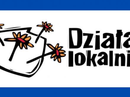Działaj lokalnie - grafika z logo