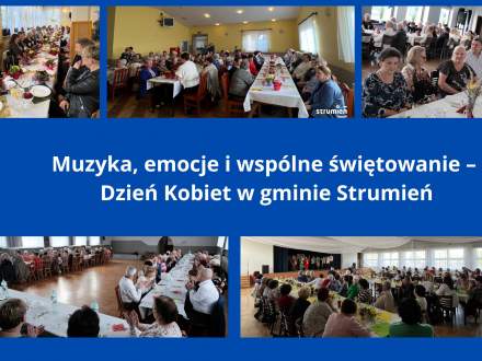 Muzyka, emocje i wspólne świętowanie – Dzień Kobiet w gminie Strumień