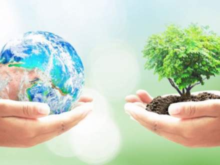 Dzień Ziemi 2021 w gminie Strumień - grafika informacyjna