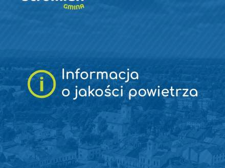 Grafika informacja o jakości powietrza