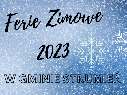 Ferie zimowe w gminie Strumień
