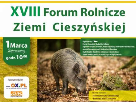 Zapraszamy na Forum Rolnicze