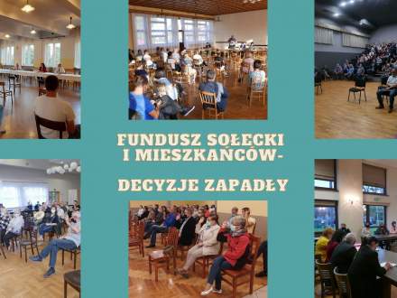 Fundusz sołecki i mieszkańców  - decyzje zapadły
