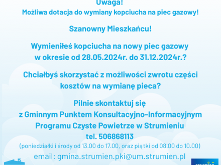 Grafika GAZ Program Czyste Powietrze