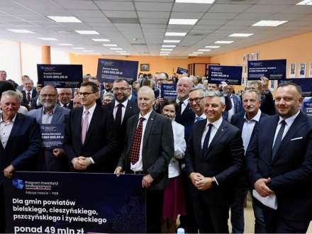 Spotkanie w delegaturze Śląskiego Urzędu Wojewódzkiego w Bielsku-Białej