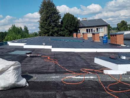 Przebudowa pokrycia dachowego