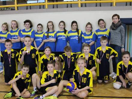 Turniej mini piłki siatkowej szkół podstawowych Zdj. www.sport.strumien.pl