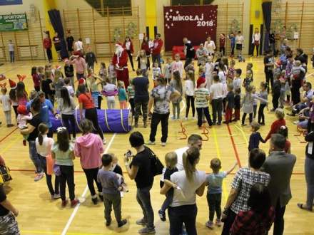 Mikołaj na hali 6.12.2018