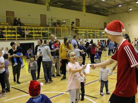 Mikołaj na hali 6.12.2018