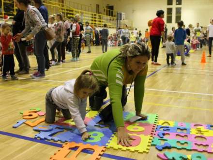 Mikołaj w strumieńskiej hali