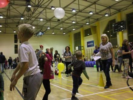 Mikołaj w strumieńskiej hali