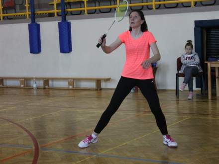 Amatorski Badminton na Hali Sportowej w Strumieniu foto. www.sport.strumien.pl