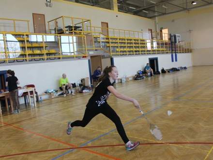 Amatorski Badminton na Hali Sportowej w Strumieniu foto. www.sport.strumien.pl
