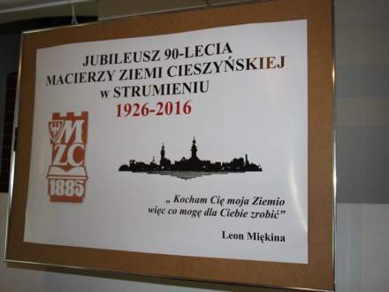 Wernisaż "Dzieje strumieńskiej Macierzy w latach 1926-2016"